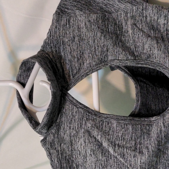 La Winner gray body suit gymnastics wear size S/M - Picture 5 of 9